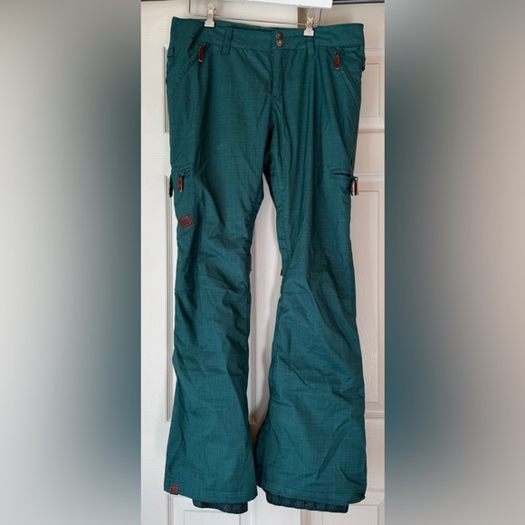 DC Snow Pants – Teal Green (Size L) - Picture 1 of 3